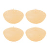 J-Line Schwimmkerzen Beige 4Stk.